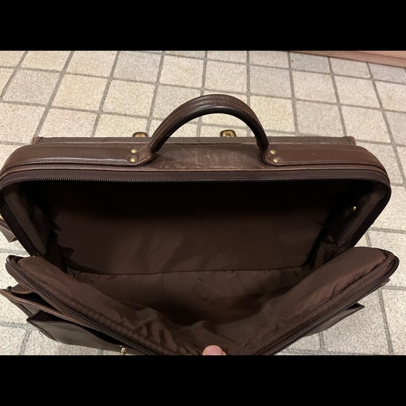 Vintage Coach Prescott Messenger Laptop bag brown - Picture 6 of 10